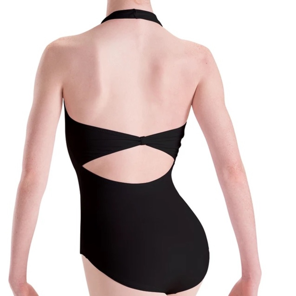 motionwear black leotard